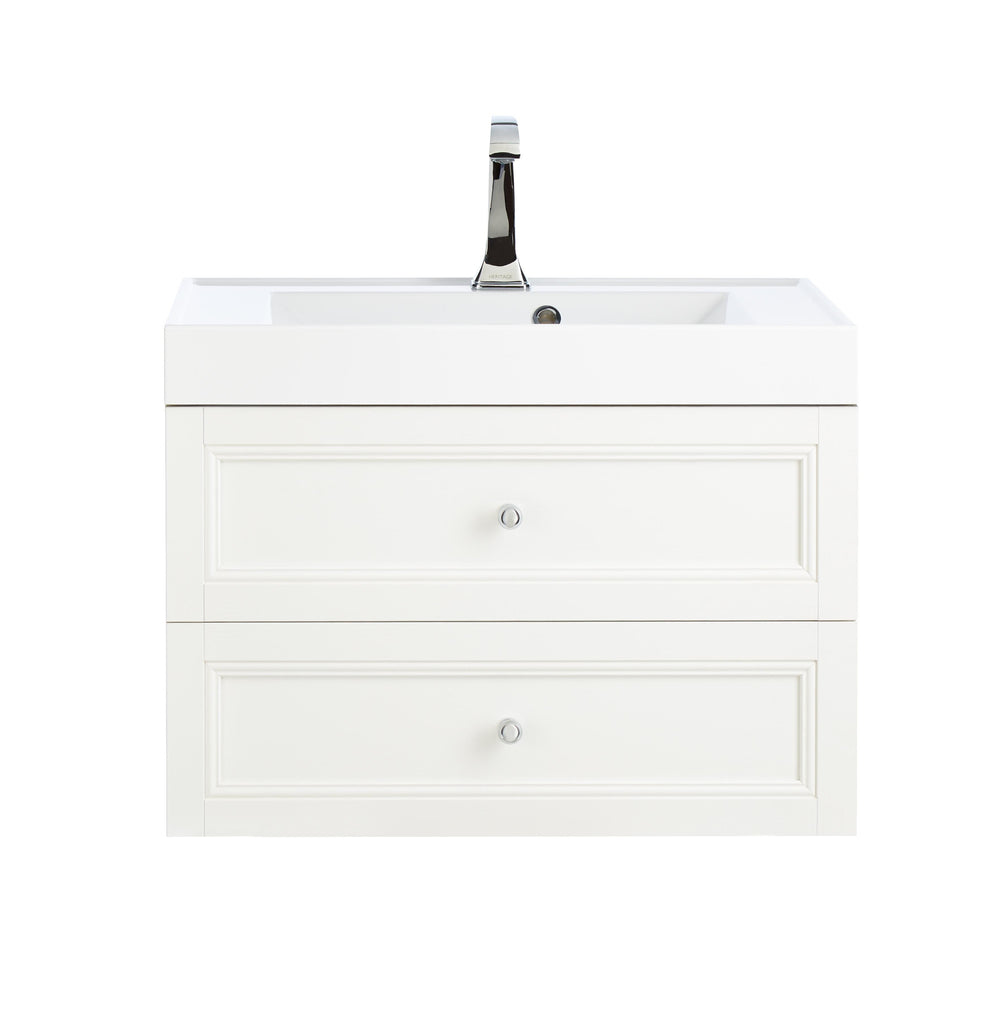 HB - Sink Vanity Draws Double White